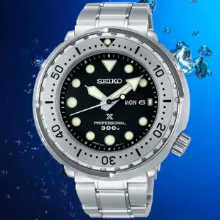 【SEIKO 精工】PROSPEX系列 鮪魚罐頭 300米專業潛水腕錶 母親節 禮物 SK042(S23633J1/7C46-0AN0S)