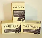 Lot of 3 Yardley’s Activated Charcoal Nourishing Bath Bar, 4.0 oz ea. Purifying