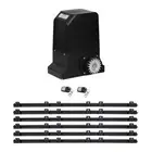 LockMaster Electric Sliding Gate Opener 1000KG Automatic Motor Remote Rail 6M