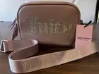 JUICY COUTURE Dusty Blush OBSESSION CROSSBODY Bag With Rhinestone Sparkle Pink