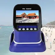 Digital Film&Slide Scanner, 4.3" High Resolution Slide Viewer, Convert 35mm, 135, 120, 126, 127 Negative&Slides to Digital JPEG, with 8G Memory Card&22 Million Pixels, Film Scanners, for Trips