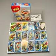 UNO Mattel Games DC Super Hero Girls w/ Special Rule & 4 Extra Cards
