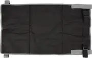 Toddler Airplane Seat Extender - Foldable & Portable Kids Airplane Bed for Comfortable Travel (Black)