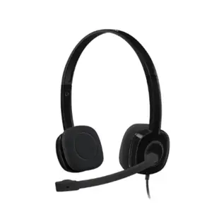 Logitech 羅技 H151 立體聲耳機麥克風 耳罩式 有線耳機 抗噪 麥克風 可調式 線控耳機 LOGI052