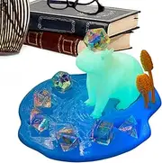 Cute Dice Holder, Funny Dice Stand, Printed Dice Tray, Animal Dice Storage, Dice Storage Organizer, Gaming Desk Organizer,Dice Tray for Game Players, Decorative Dice Organizer,