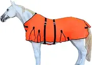 (150cm ) - Challenger Horsewear Horse Bug Mosquito Fly Sheet Summer Spring Airflow Mesh UV 73411