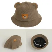 Spring Autumn Sunshade Hat Infant Hat Breathable Bucket Hat Toddlers Basin