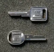 Buick Cadillac Chevy Oldsmobile Pontiac B50 B51 OEM Key Blanks Blank - C/D Keys