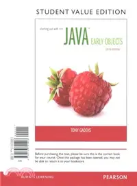 在飛比找三民網路書店優惠-Starting Out With Java ― Early