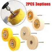 Perfect for Polishing Metal Jewelry and Hardware White Yellow Buffing Wheel