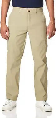 Unionbay Men's Rainier Lightweight Comfort Travel Tech Chino 40W x 32L, Khaki