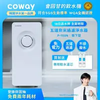 在飛比找momo購物網優惠-【Coway】櫥下型5道過濾 奈米高效淨水器 P-150N