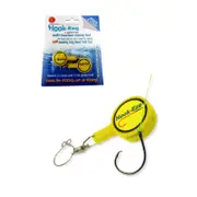 2pc Hookeze Fishing Knot Tying Tool/Quick Knotting Line Standard - Yellow