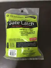 new D&D Gate Lock Kit LokkLatch Single Side KwikFit Non Tensioned Hinge LLAAKFPK