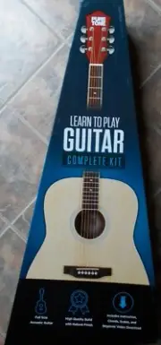 Hal Leonard Puretone Beginner Learn to Play Full Size Acoustic Guitar ~ NEW