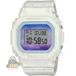 【CASIO】台灣卡西歐公司貨 BABY-G 冬季浪漫配色半透明雪花電子錶-白 200米防水(BGD-560WL-7)