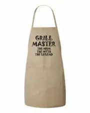 Grill Master The Mom The Myth The Legend Mothers Day Gift Apron BeeGeeTees
