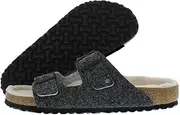 [Birkenstock] Arizona SFB, Women's Open Toe Sandals, Double Sided Grey Grey, 14-14.5 Women/12-12.5 Men