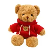 11.8 inches Teddy Bear Stuffed Animals Soft Plush Cute Teddy Bear with Red