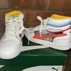 Puma Ralph Sampson Mid Glass White Sneakers Men’s Size 7