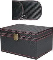 Faraday Keychain Protection Box with RFID Signal Blocking Faraday Bag Premium Quality Key Fob Protection Case Stylish Faraday Cage Box