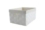 Linear Storage Basket White