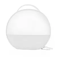 在飛比找momo購物網優惠-【半月圓】日系透明防水手提化妝包(大容量 隨身 盥洗包 化妝