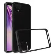 for Google Pixel 4 Bumper Premium Slim Clear Transparent Hard PC TPU Hybrid Case