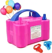 Electric Balloon Pump, Portable Dual Nozzle Electric Balloon Inflator for Christmas Party Decoration, Portable Balloon Blower Pump Inflation