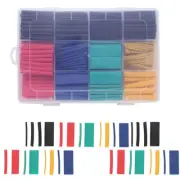 530 Pcs Cable Tube Shrink Heat-shrink Tubing Set Insulation Shrinkable