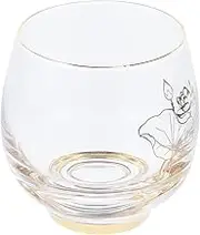 SHOWERORO Traditional Chinese Style Tea Cup Crystal Glass Wine Cup Unique Home Bar Accessory for Whiskey Beer Water