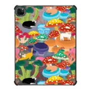 iPad Pro 12.9-inch (5th/6th gen) iPad Impact Case Cats in Mushroom Forest