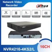 Dahua NVR4216-4KS2/L 16CH 2SATA 4K NVR H.265+ 8MP No PoE Network Video Recorder