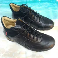 在飛比找蝦皮購物優惠-B239 台灣製 ZOBR路豹真皮氣墊鞋 男鞋 休閒鞋