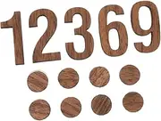 CLISPEED 1 Set DIY Clock Numbers of Replacement Numbers for Wall Clock Easy to Use Accessories Suitable for Home Decor
