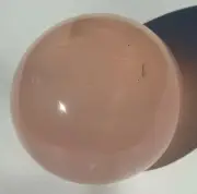 Rose Quartz Sphere Pink Quartz CRYSTAL BALL Reiki Madagascar 2.3 in 57mm 261g