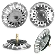 Premium Kitchen Sink Strainer Replacement Waste Plug cover Basin Drain Filter