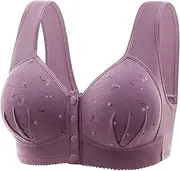 [Generic] Bush up Bra Sexy Up Wireless Solid Color Underwear Adjustable Breathable Comfort Support Anti Drop Bra Plus Sized Sports Bra