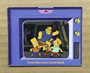 SIMPSONS TV TAZO TAZOS- #37 THREE MEN AND A COMIC BOOK Promo Card - NEW 2006 Fox