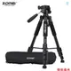Zomei Q111 142 厘米/56 英寸輕巧便攜鋁合金相機旅行三腳架帶快速釋放板/數碼單反相機智能手機