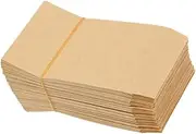Happyyami 100pcs Paper Envelopes Durable Multi Use Bags for Corn Rice Vegetable Storage Self Adhesive Farm Bags Lightweight Practical for Organization