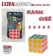 Au Magic Cube 3x3x3 Super Smooth Fast Speed Puzzle Sydney Stock