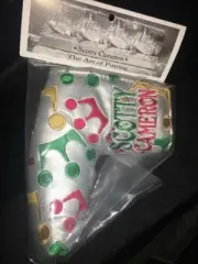 Scotty Cameron 2018 Holiday Wrapping Paper Headcover ~ Limited