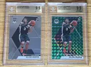 2019-20 MOSAIC KELDON JOHNSON ROOKIE #238 BGS 9.5 (2 CARD LOT) SPURS