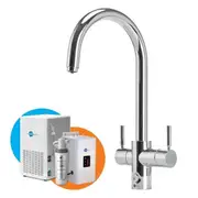 InSinkErator Multitap 4N1 Chilled J Shape - Chrome