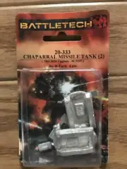 Battletech: 20-333 Chaparral Missile Tank (2) (*See per Order Flat Rate Shipping