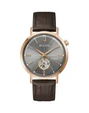 Bulova 97A171 Classic Aerojet Automatic Mens Watch BRAND NEW ✅ FREE SHIPPING ✅