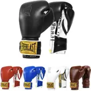 Everlast 1910 Pro Hook and Loop Sparring Boxing Gloves