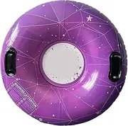 Snow Tube | Ergonomic Design Inflatable Sledge Tube | Cold-resistant Winter Sports Sled Tubes | Water Ski Ring For Thrilling Winter Adventures And Snow Fun