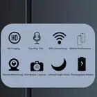 Wireless Doorbell Camera Ring Video Doorbell Camera 1080P HD 2 Way Audio Mot Kit